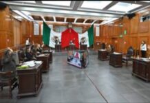 Delfina Gómez pide eliminar delito de extorsión del Código Penal de Edomex y establecer estrategia especial