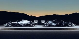 Cadillac exhibe su nuevo coche de Fórmula Uno en Nueva York con ilusión por ‘Checo’ Pérez