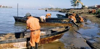 Derrame de hidrocarburos en el Golfo de México deja más de 825 toneladas de residuos