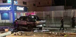 FGJES investiga riña entre particulares; uno de los vehículos asegurados cuenta con reporte de robo