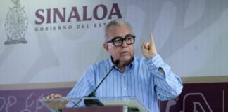 EU acusa a Rubén Rocha, gobernador de Sinaloa, de vínculos con el narcotráfico