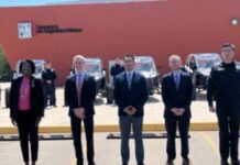 EU apoya a Sonora a crear patrulla fronteriza estatal; entrega camionetas a gobierno de Alfonso Durazo