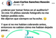 El Ayuntamiento de Guaymas se sacó un nuevo cobro de la «manga»; fotógrafos tienen que pagar por tomar fotos en el Auditorio Cívico