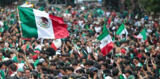 Celebran más de 800 mil personas tercera victoria de México en el Mundial