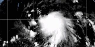 Surge la tormenta tropical ‘Elida’