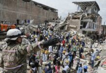 Colombia confirma al menos 239 muertos y 3 mil 755 heridos por el terremoto