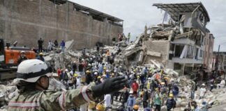 Colombia confirma al menos 239 muertos y 3 mil 755 heridos por el terremoto