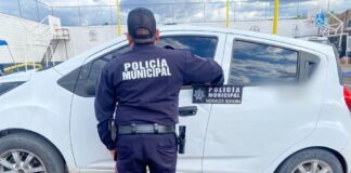 Encuentran taxi robado en Guaymas; andaba circulando en Nogales