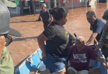 Más de mil personas en el sur del estado han sido evacuadas de sus hogares y llevadas a refugios seguros por inundación de sus viviendas