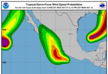 Tormenta tropical Simón podría alcanzar categoría 4 frente al Pacífico mexicano
