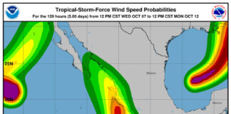 Tormenta tropical Simón podría alcanzar categoría 4 frente al Pacífico mexicano